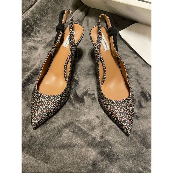 Tabitha Simmons NIB Millie Slingback Pointed Toe Pump Sz EU 40 / US 9 MSRP $729 - Picture 6 of 10